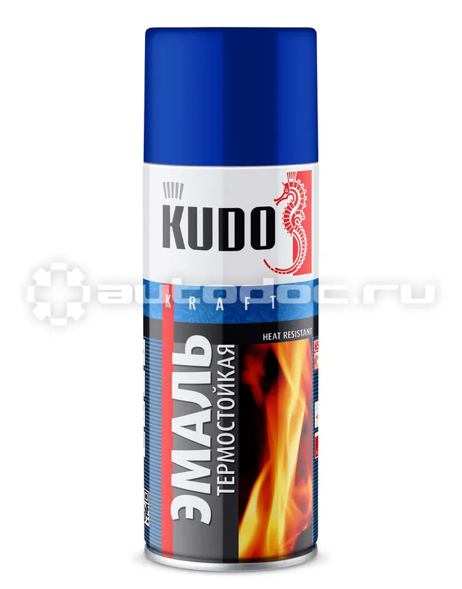 KUDO Эмаль термостойкая KUDO Синяя