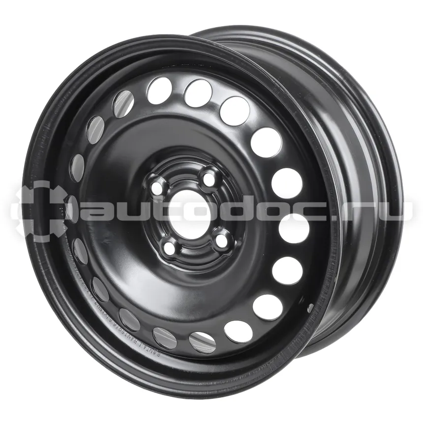 BANTAJ Диск колесный R15 6J 4x100/56.6 ET45 Black BAN15016