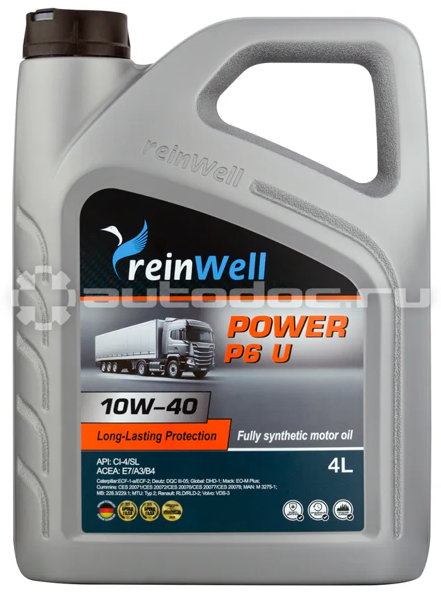 REINWELL POWER P6 U 10W-40 CI-4