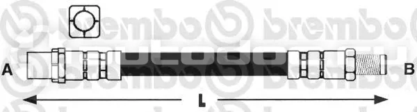 Шланг тормозной