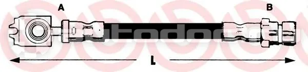 Шланг тормозной