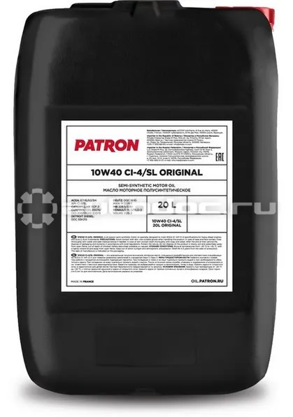 PATRON ORIGINAL 10W-40 CI-4 | SL