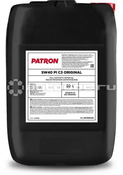 PATRON ORIGINAL 5W-40 PI C3