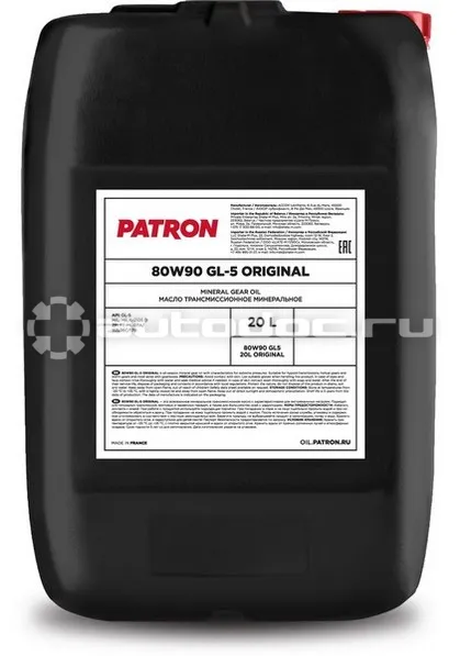 PATRON ORIGINAL 80W-90 GL5