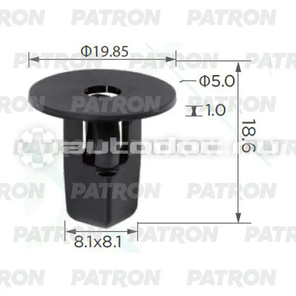 PATRON Фиксатор пластиковый