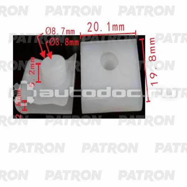 PATRON Гайка пластмассовая