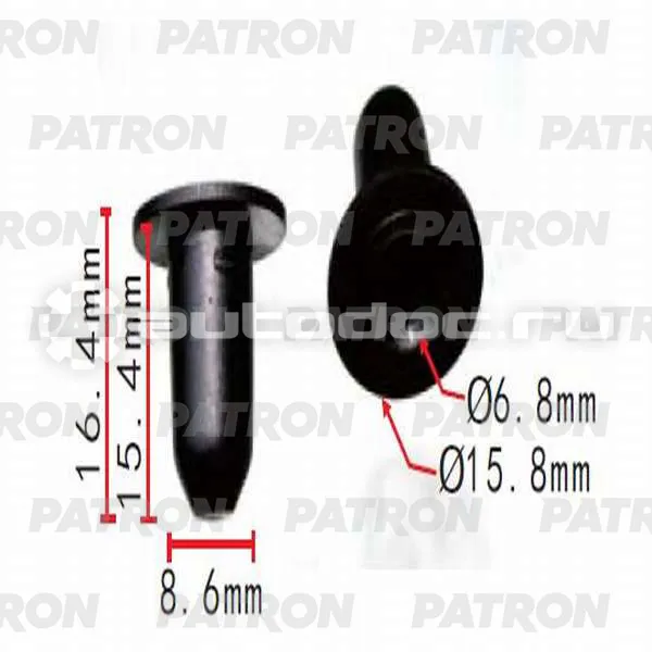 PATRON Втулка пластиковая