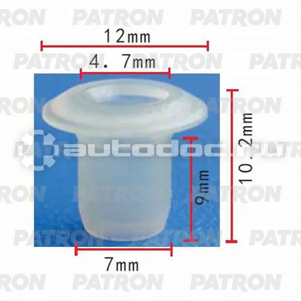 PATRON Втулка пластиковая