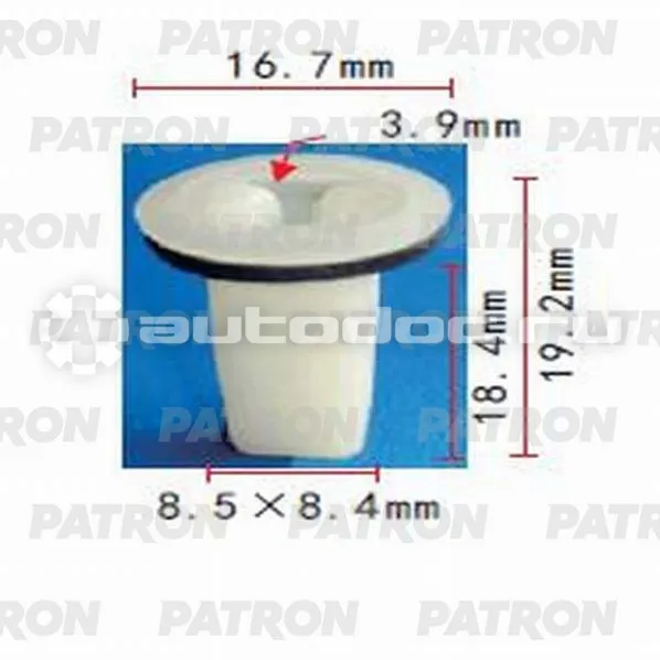 PATRON Фиксатор пластиковый