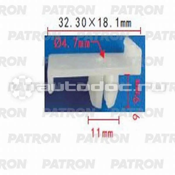 PATRON Фиксатор пластиковый