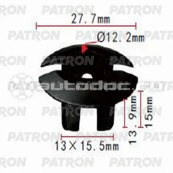 PATRON Фиксатор пластиковый