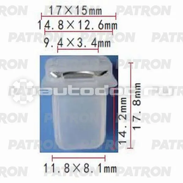 PATRON Фиксатор пластиковый