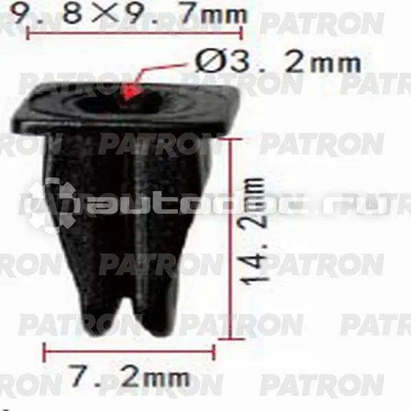 PATRON Фиксатор пластиковый