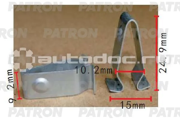 PATRON Зажим металлический