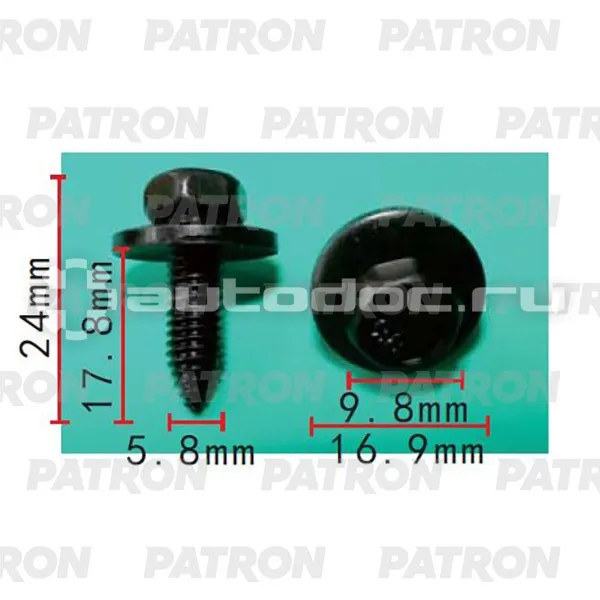 PATRON Винт металлический