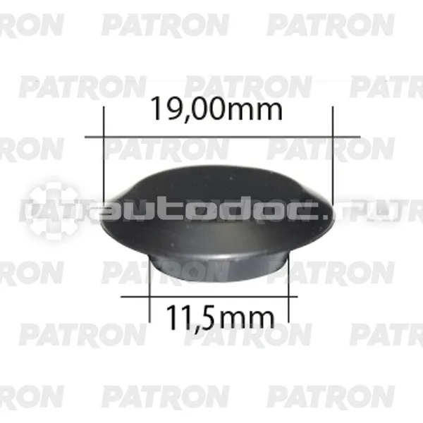 PATRON Заглушка пластиковая