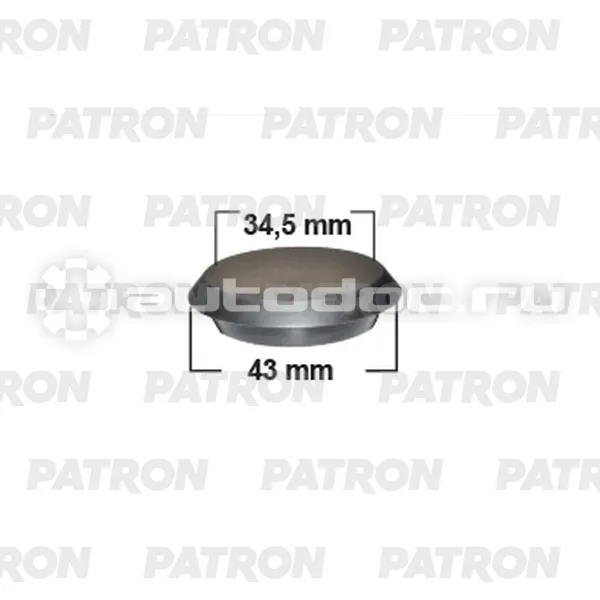 PATRON Заглушка пластиковая