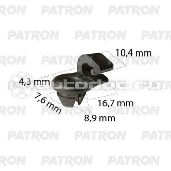 PATRON Фиксатор пластиковый