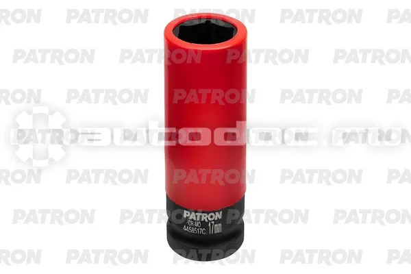 PATRON Головка ударная глубокая для литых дисков в защитном кожухе