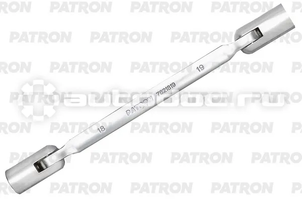 PATRON P-7521819 Ключ торцевой шарнирный