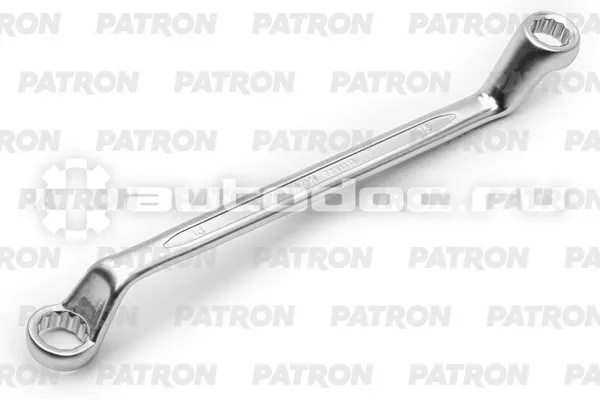PATRON P-7591315 Ключ накидной изогнутый на 75 градусов