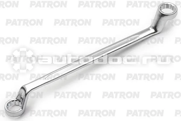 PATRON P-7591617 Ключ накидной изогнутый на 75 градусов