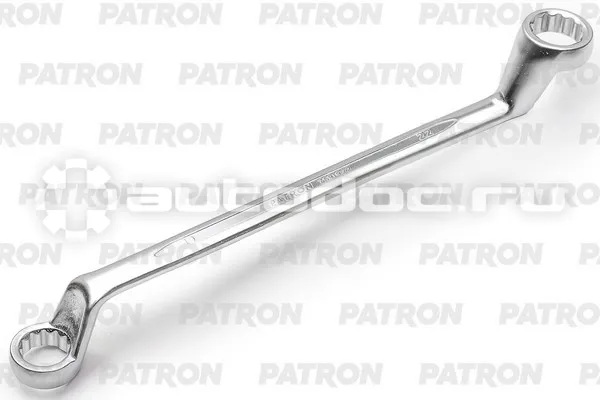 PATRON P-7591922 Ключ накидной изогнутый на 75 градусов