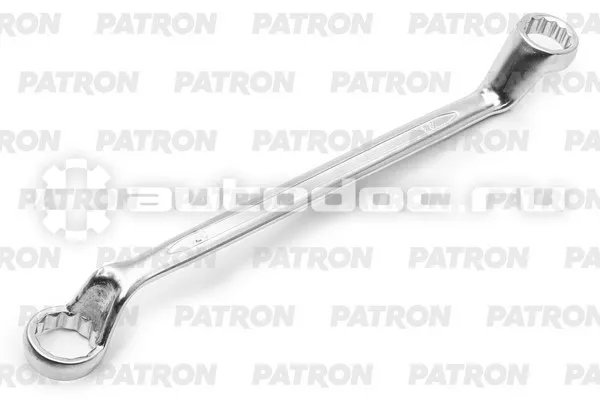 PATRON P-7592427 Ключ накидной изогнутый на 75 градусов