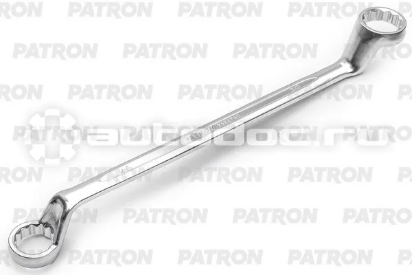 PATRON P-7592730 Ключ накидной изогнутый на 75 градусов