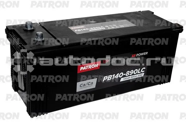 PATRON Аккумулятор POWER 12V 140AH 890A ETN 3(L+) D04 505x183x199mm B00 33,4kg