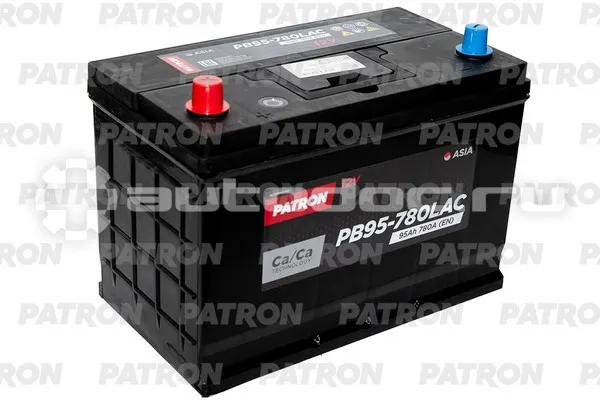 PATRON Аккумулятор ASIA 12V 95AH 780A ETN 1(L+) D31 305x171x205mm B01 21,7kg