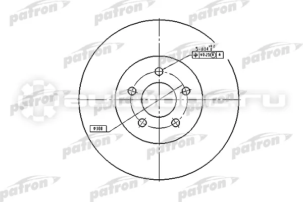 Диск тормозной