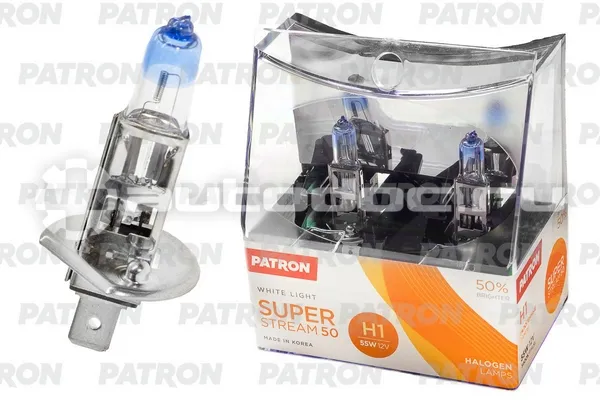 PATRON Лампы галогеновые H1 P14.5s