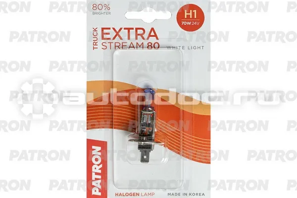 PATRON Лампа галогеновая H1 P14.5s