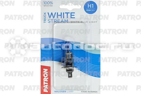 PATRON Лампа галогеновая H1 P14.5s