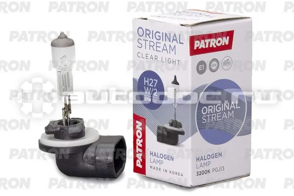 PATRON Лампа галогенная H27W | 2