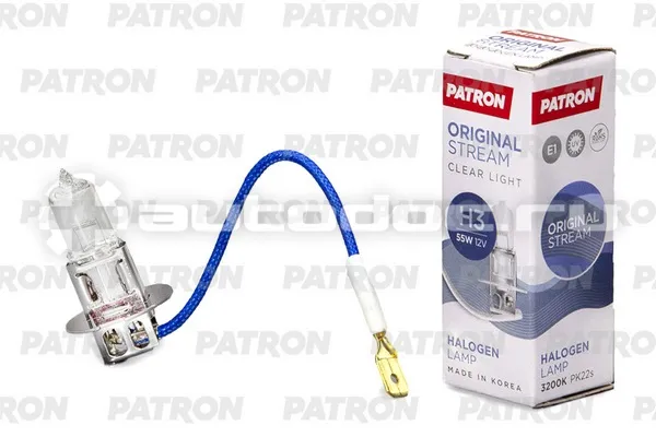 PATRON Лампа галогенная H3