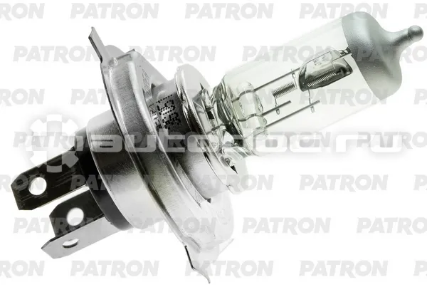 PATRON Лампа галогеновая H4 P43t-38