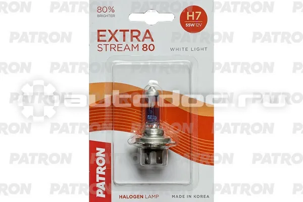 PATRON Лампа галогеновая H7 PX26d