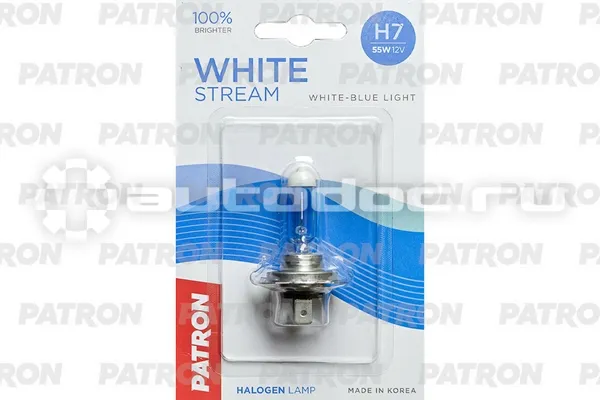 PATRON Лампа галогеновая H7 PX26d