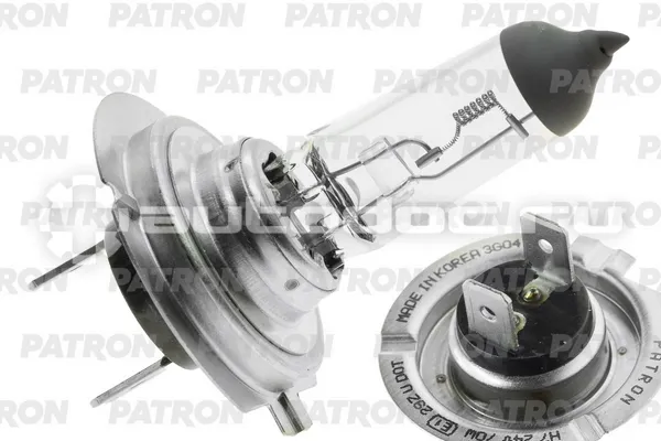PATRON Лампа галогеновая H7 PX26d