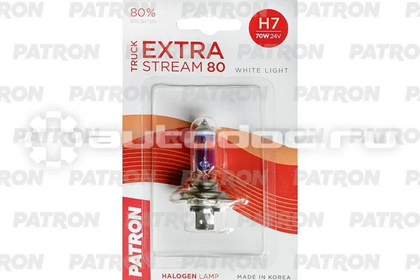 PATRON Лампа галогеновая H7 PX26d