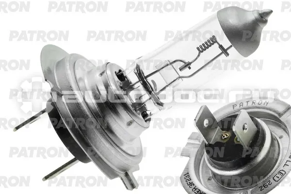 PATRON Лампа галогеновая H7 PX26d