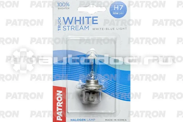 PATRON Лампа галогеновая H7 PX26d