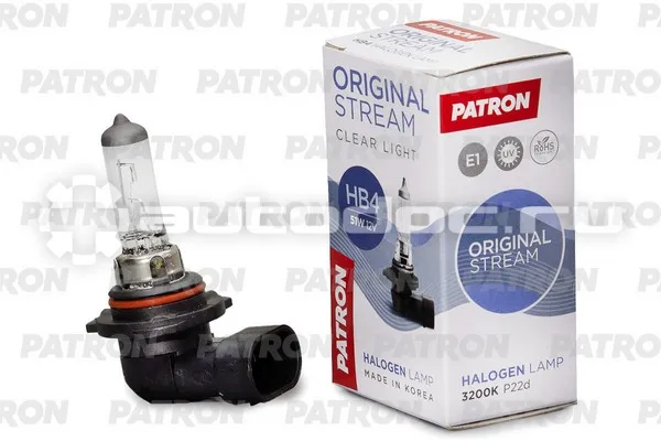 PATRON Лампа галогенная HB4