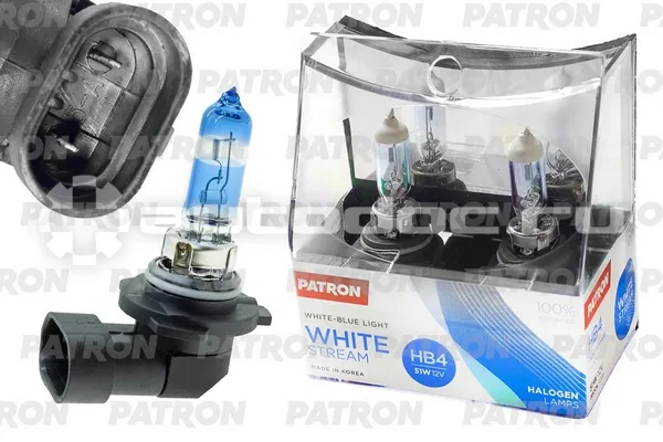 PATRON Лампы галогеновые HB4 P22d