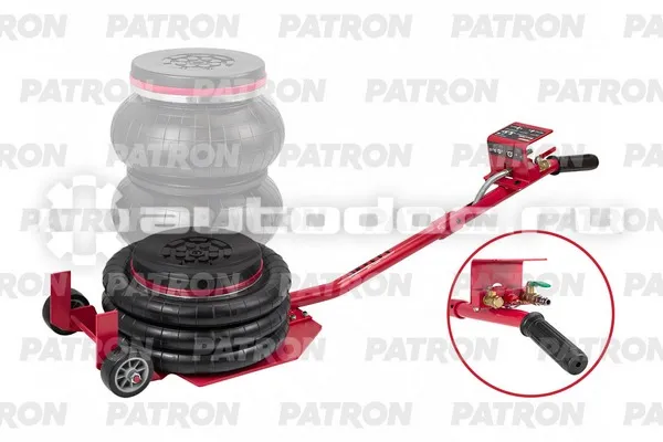 PATRON Домкрат пневматический 3,5 т, подкатной