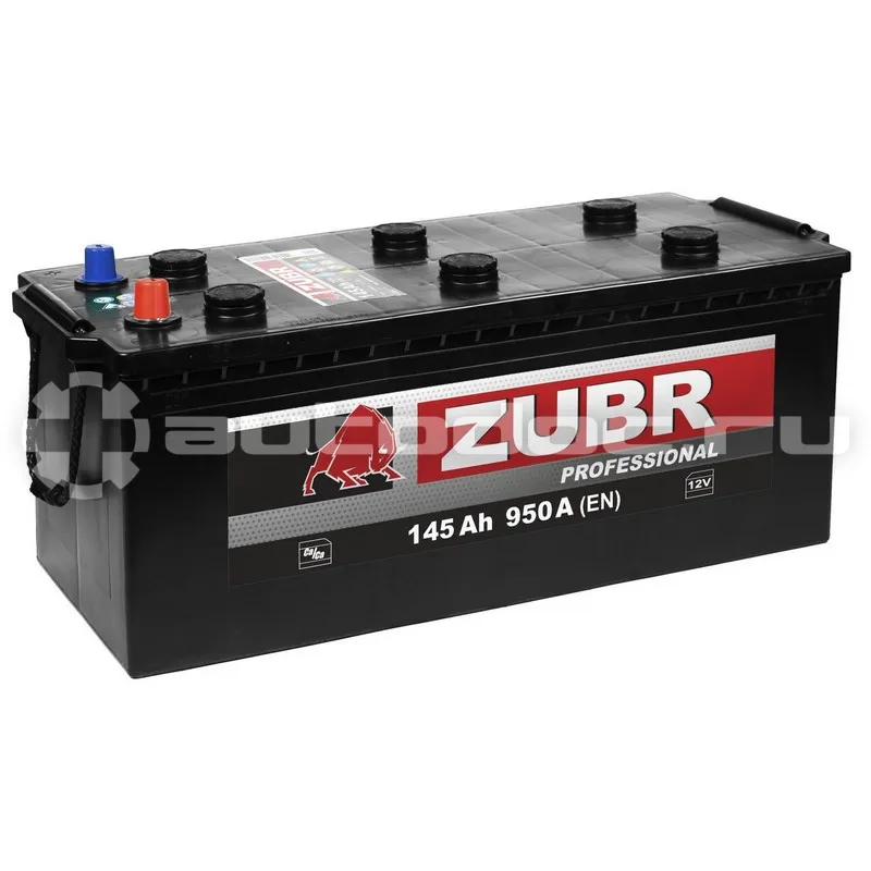 ZUBR Аккумулятор Professional 145Ah R+, 513x189x225, 950А