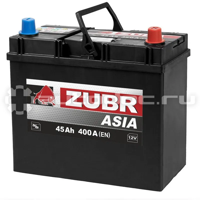 ZUBR Аккумулятор Ultra Asia 45Ah L+ (без борта), 237x127x225, 400А
