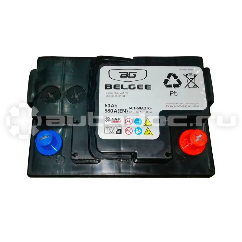 ZUBR Аккумулятор ULTRA GEELY 60Ah R+, 242x175x190, 600А